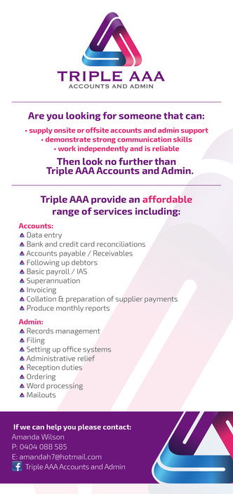 Triple AAA Accounts And Admin - Accountant Brisbane 1