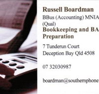 Russell Boardman Bookkeeping amp BAS Preparation - Accountant Brisbane